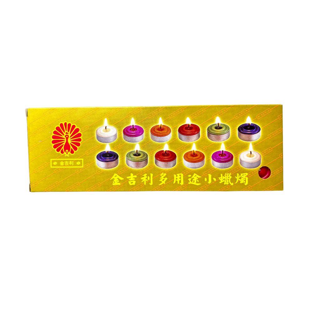 天然酥油蠟燭3小時(12入盒裝)